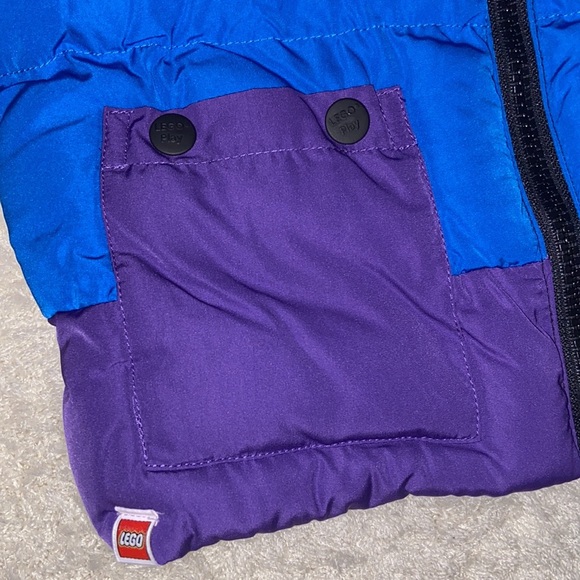 2T Toddler Color Block Puffer Jacket - LEGO Collection x Target Black Bl… - Picture 6 of 9